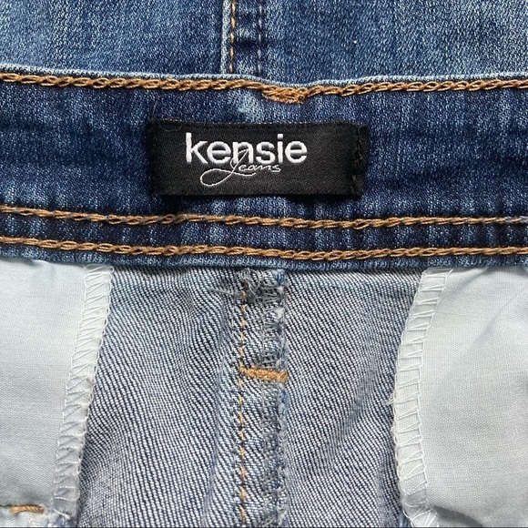 Denim Button-Front Skirt - Picture 7 of 10